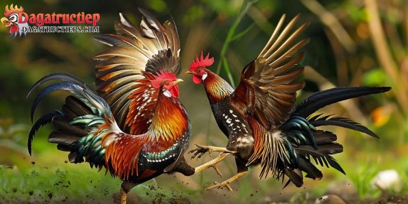 Gà chọi đá mé